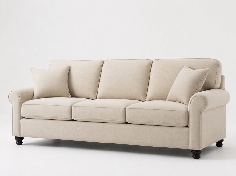 穆棱现代真皮家用沙发